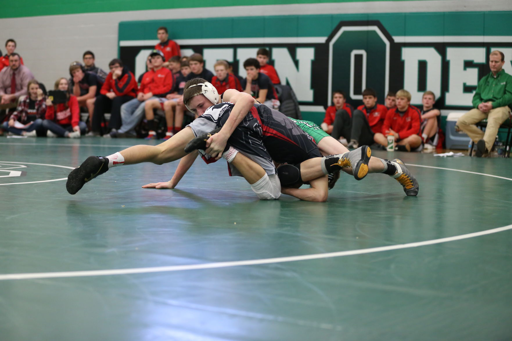 Osage, Forest City, Clarion and New Hampton wrestling, Dec. 22, 2017